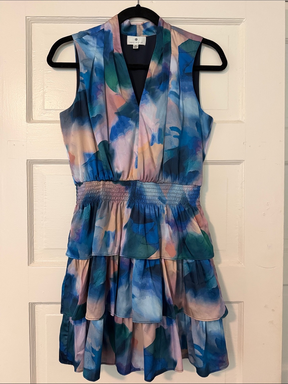Socialite Watercolor Dress